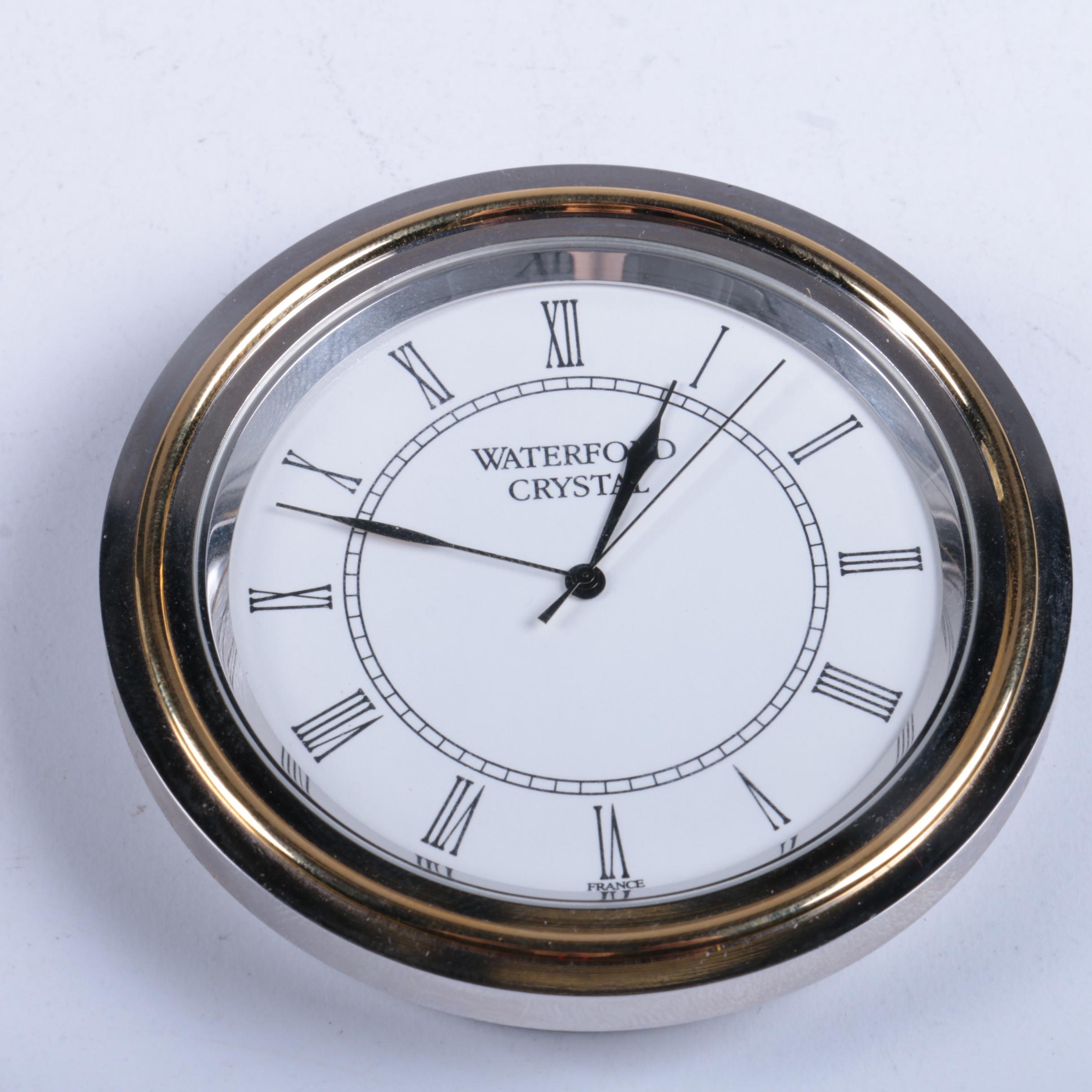 Waterford Crystal Mantle Clock