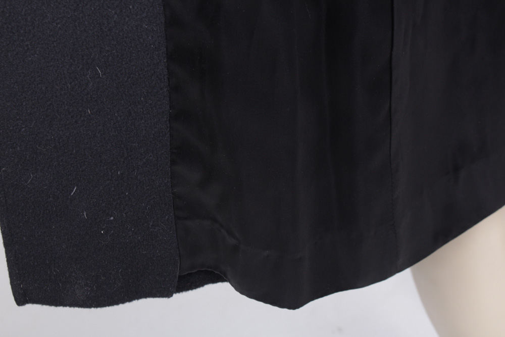 Vintage Saks Fifth Avenue Cashmere Coat with Fox Fur Collar