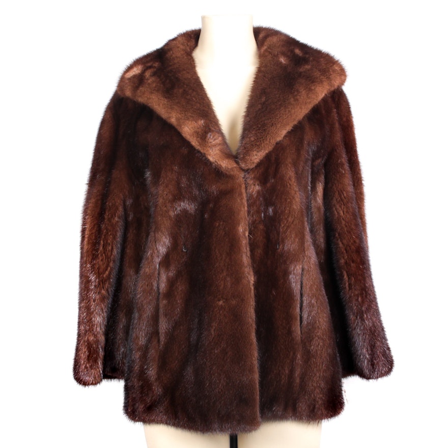 Vintage John Tauben Mink Fur Coat