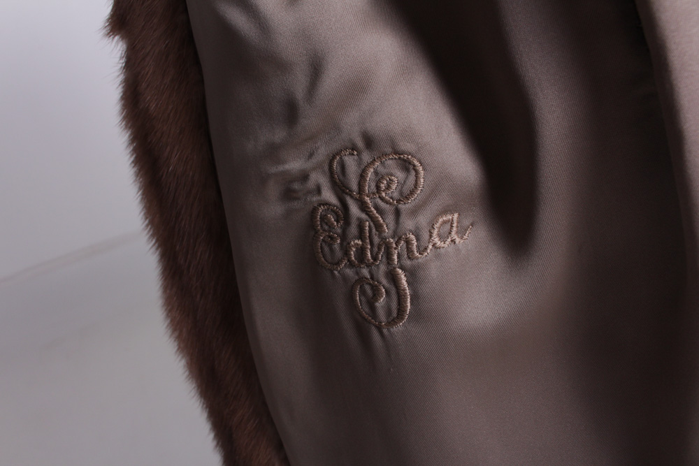 Vintage Pastel Mink Fur Stroller Coat