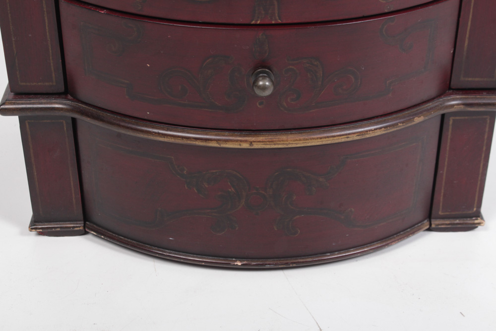 Wood Jewelry Armoire