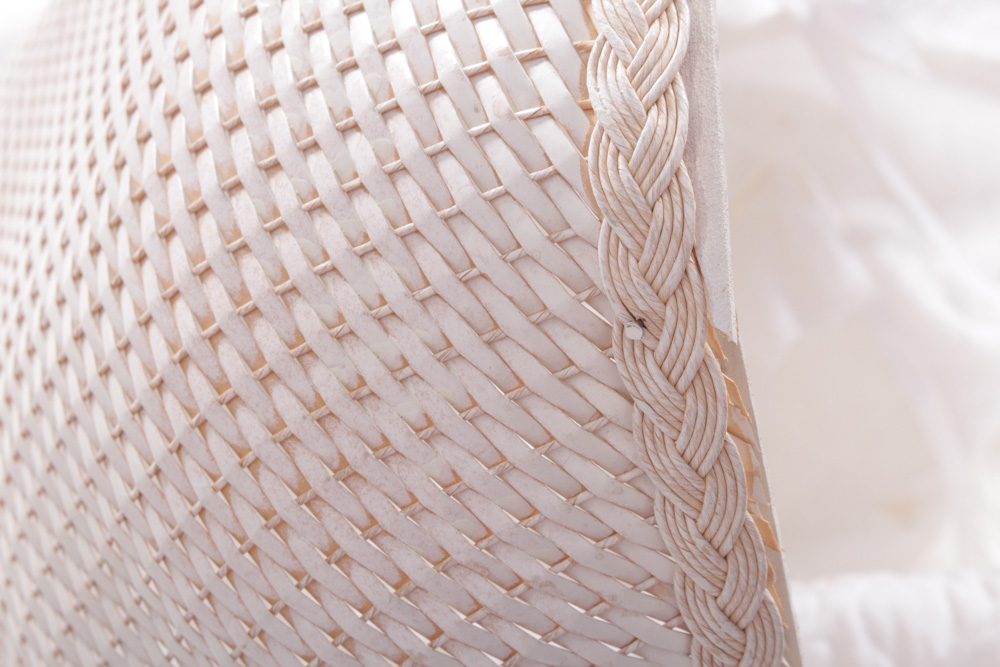 Vintage Baby Aristocrat Wicker Bassinet