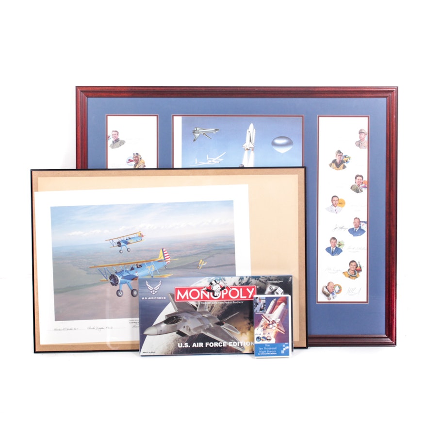 Aviation Themed Autograph Collection