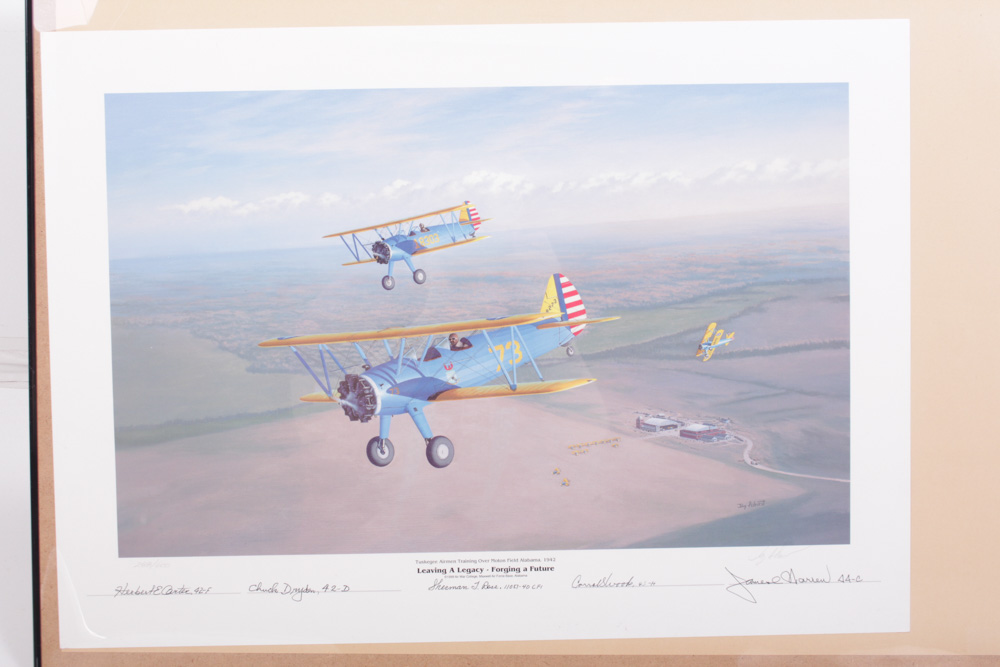 Aviation Themed Autograph Collection