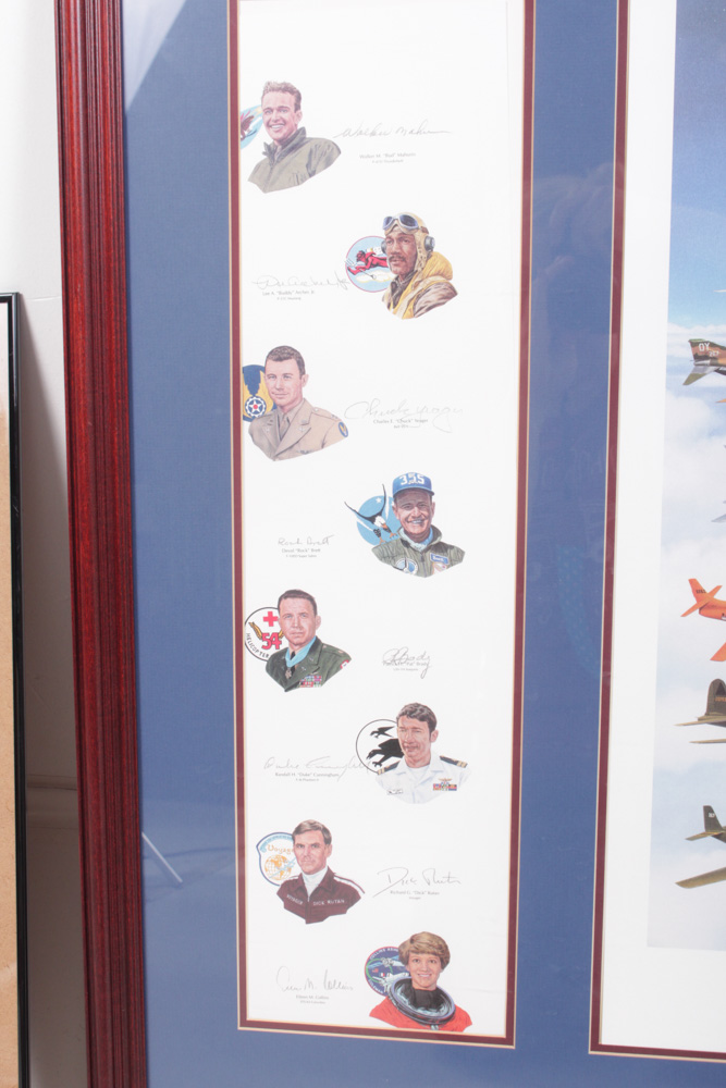 Aviation Themed Autograph Collection