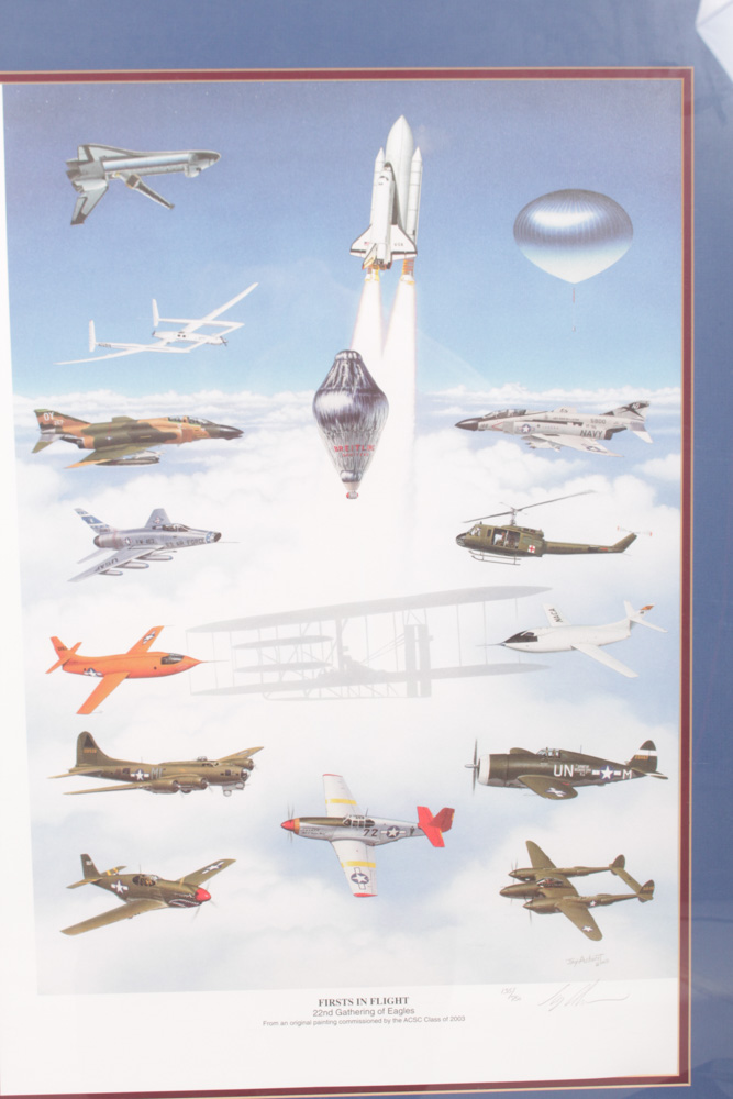Aviation Themed Autograph Collection