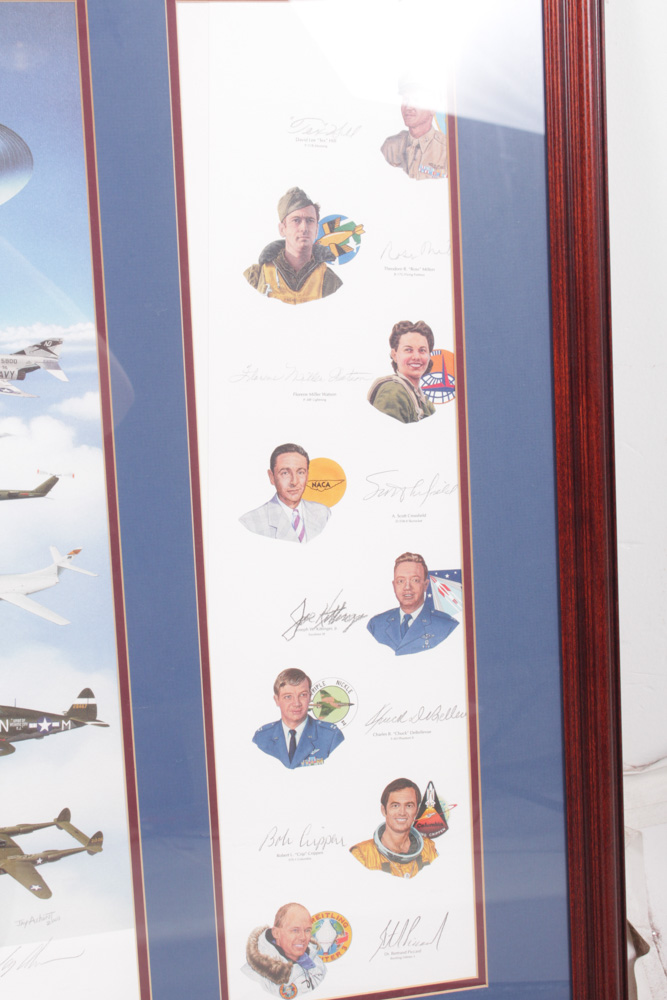 Aviation Themed Autograph Collection