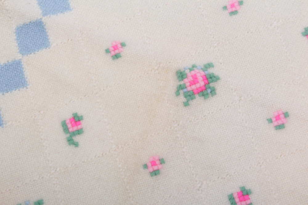 Vintage Crib Quilt & Blanket