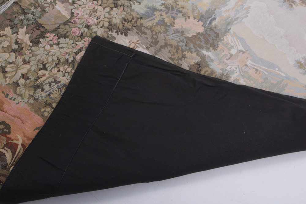 Pastoral Scene Woven Tapestry