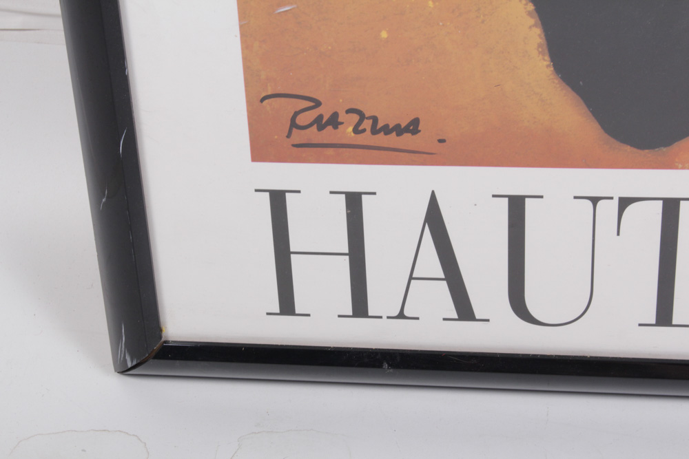 Oversize Offset Lithograph "Paris, Haute Couture"