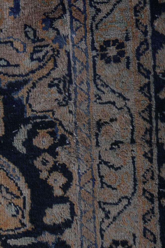 Vintage Hand-Knotted Indo-Persian Tabriz Room Size Rug