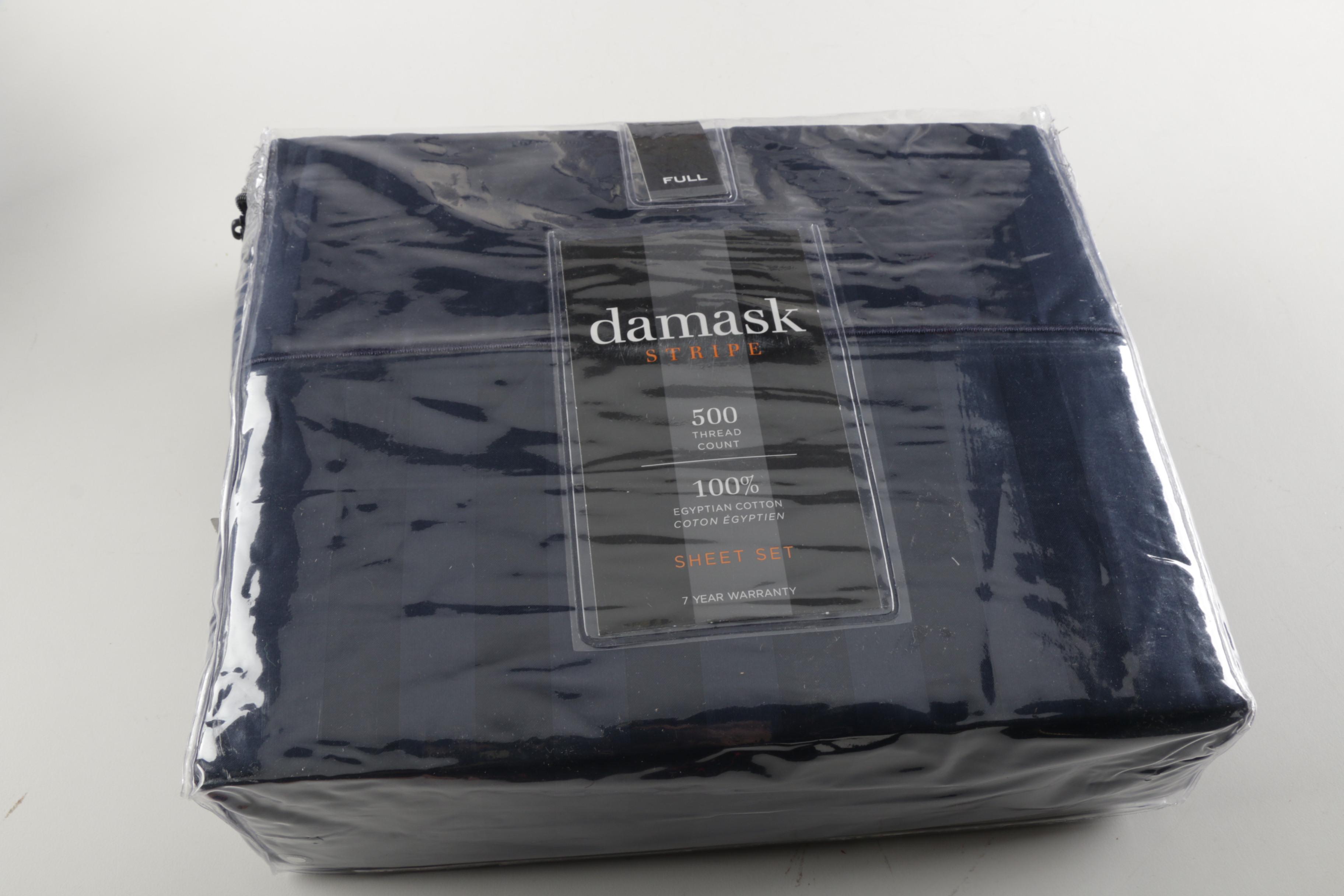 Damask Sheet Sets and Wamsutta Blanket