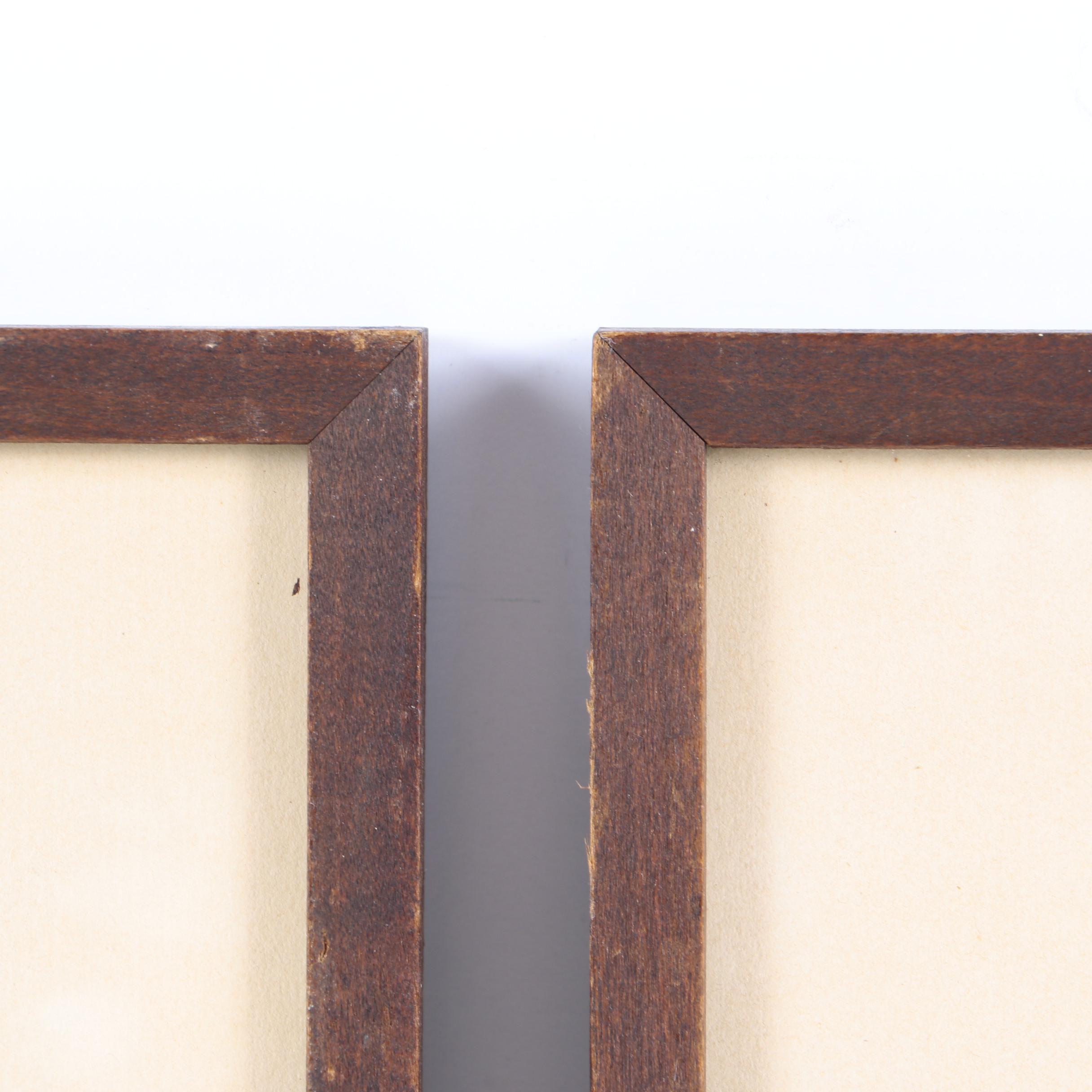 W. Foerster Etchings of Citiescapes