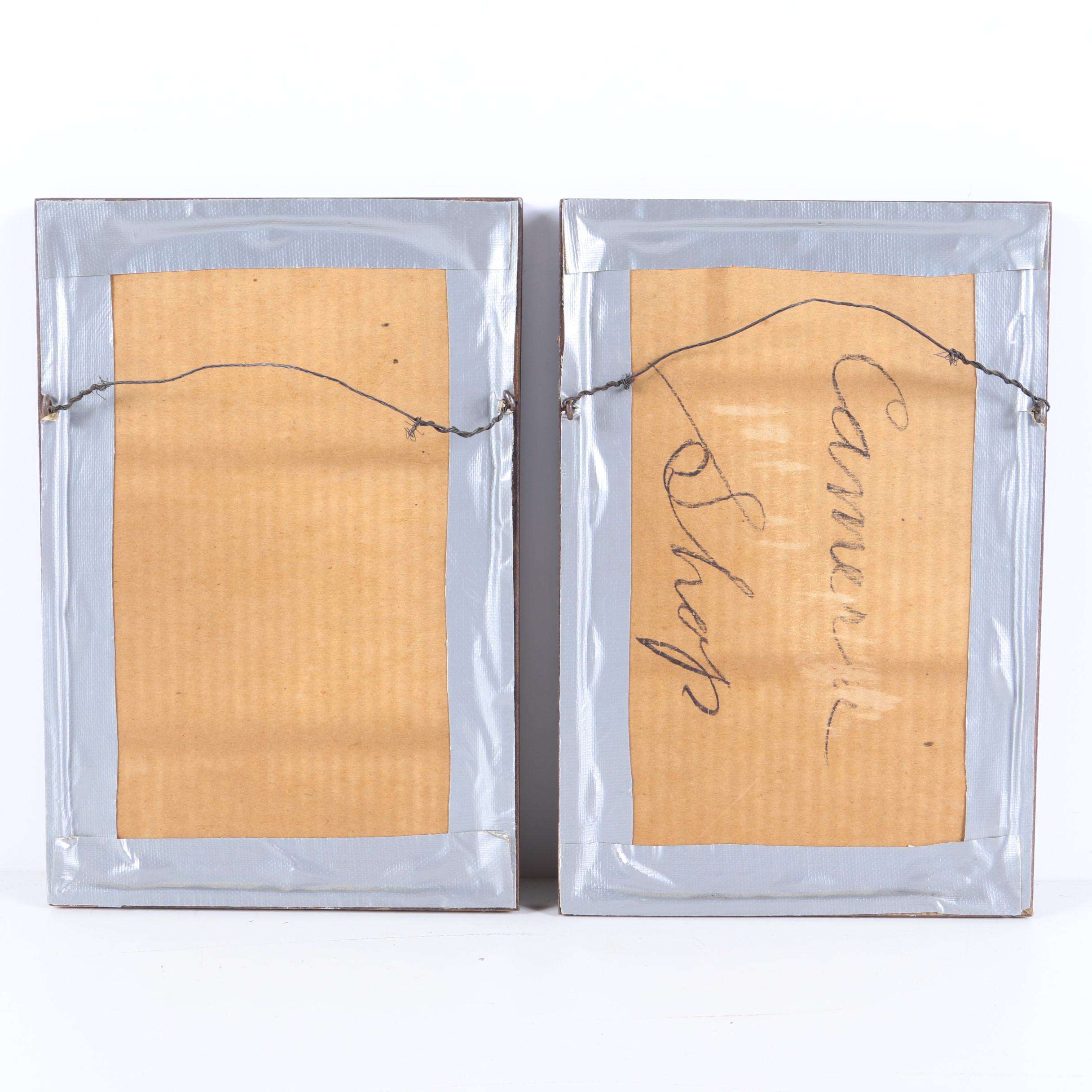 W. Foerster Etchings of Citiescapes