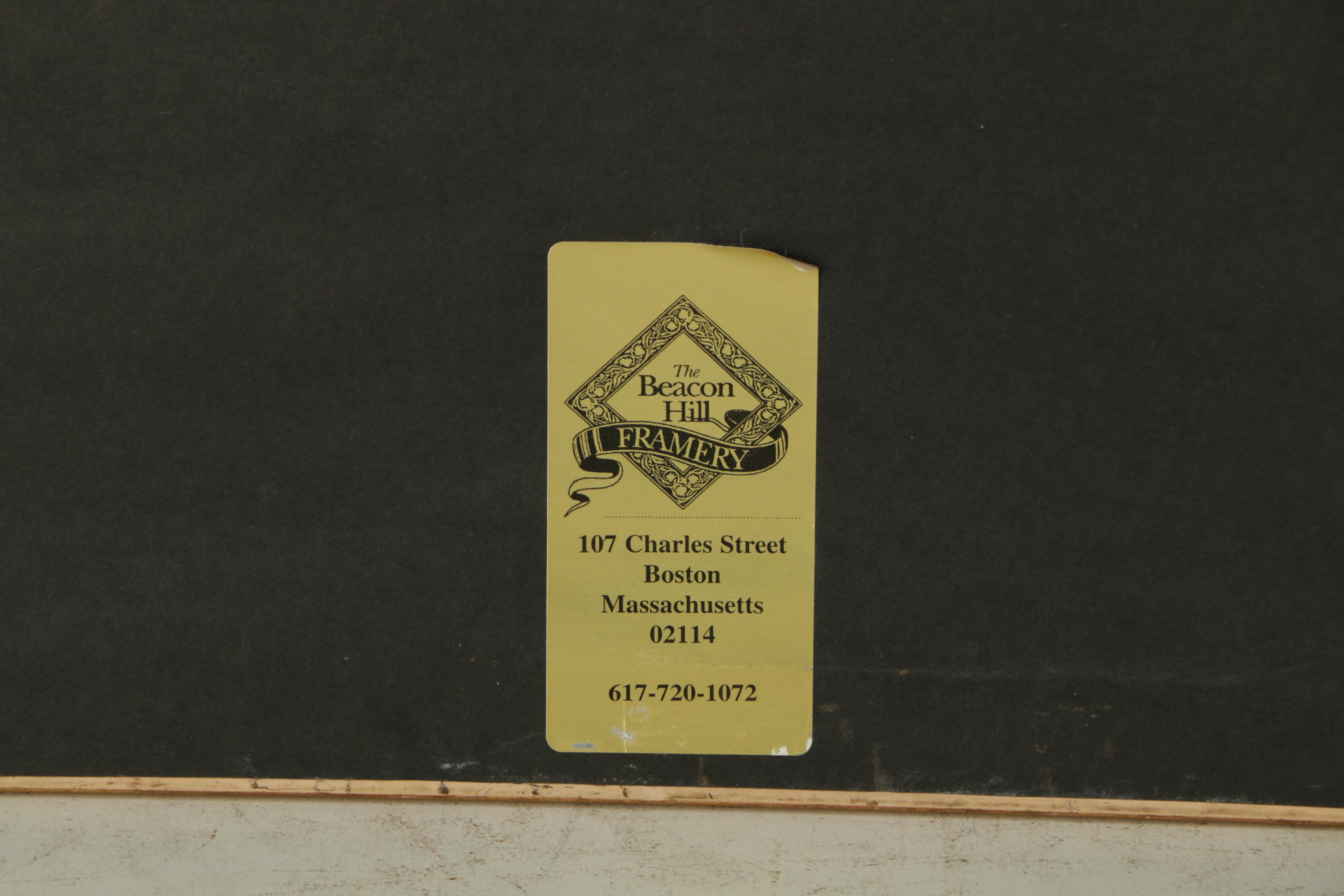 Reproduction Poster After Adolpho Hohenstein "La Boheme"