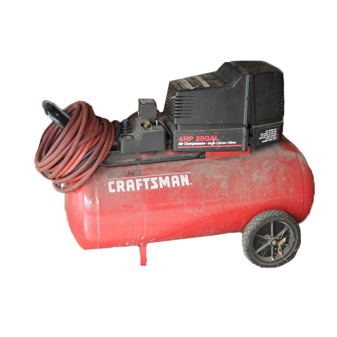 Craftsmith 4HP 25 Gallon Air Compressor