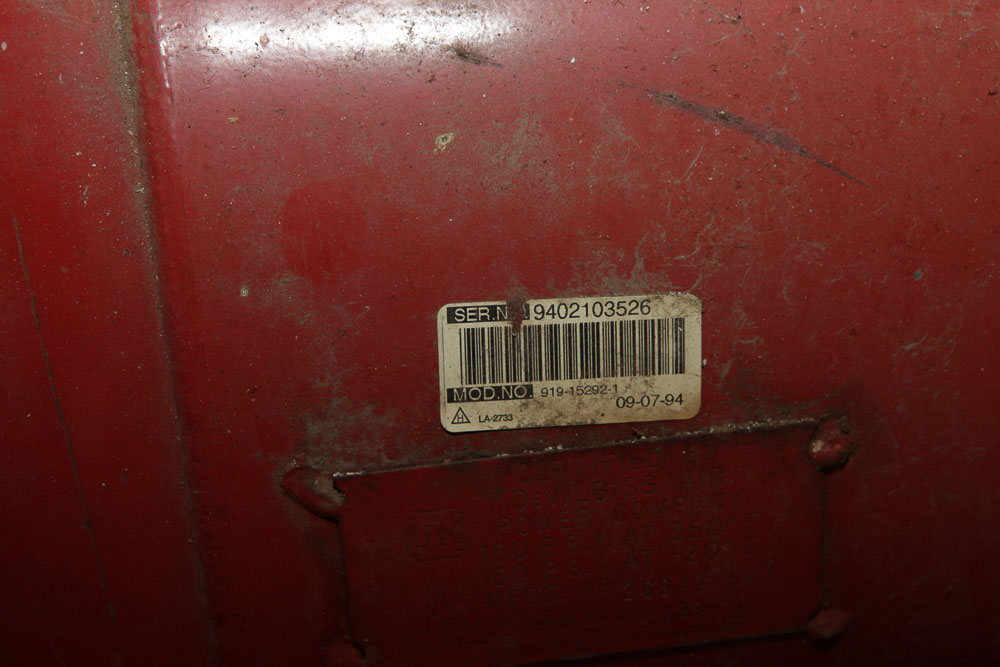 Craftsmith 4HP 25 Gallon Air Compressor