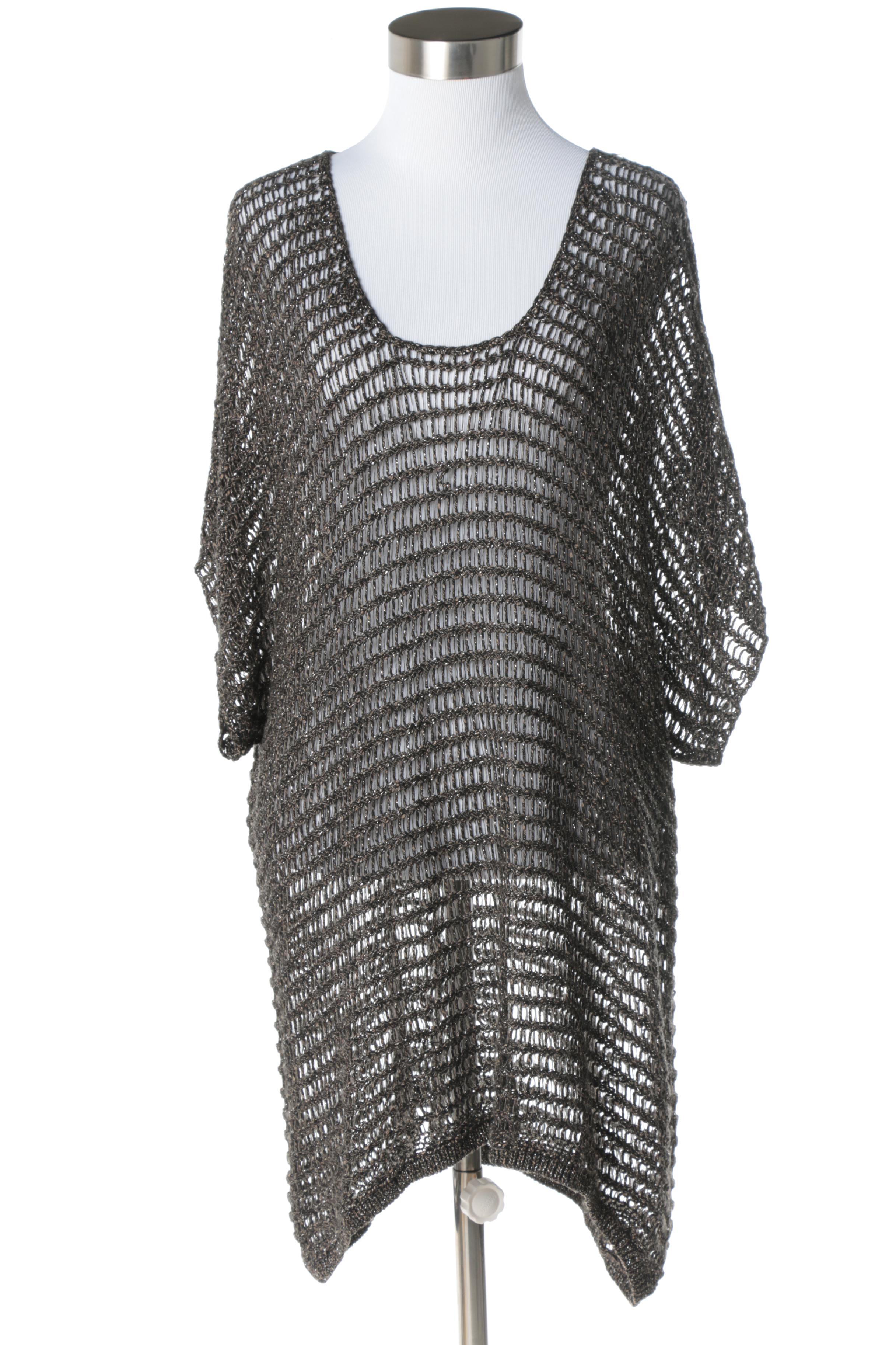 Pair of Women's Open Knit Sweaters