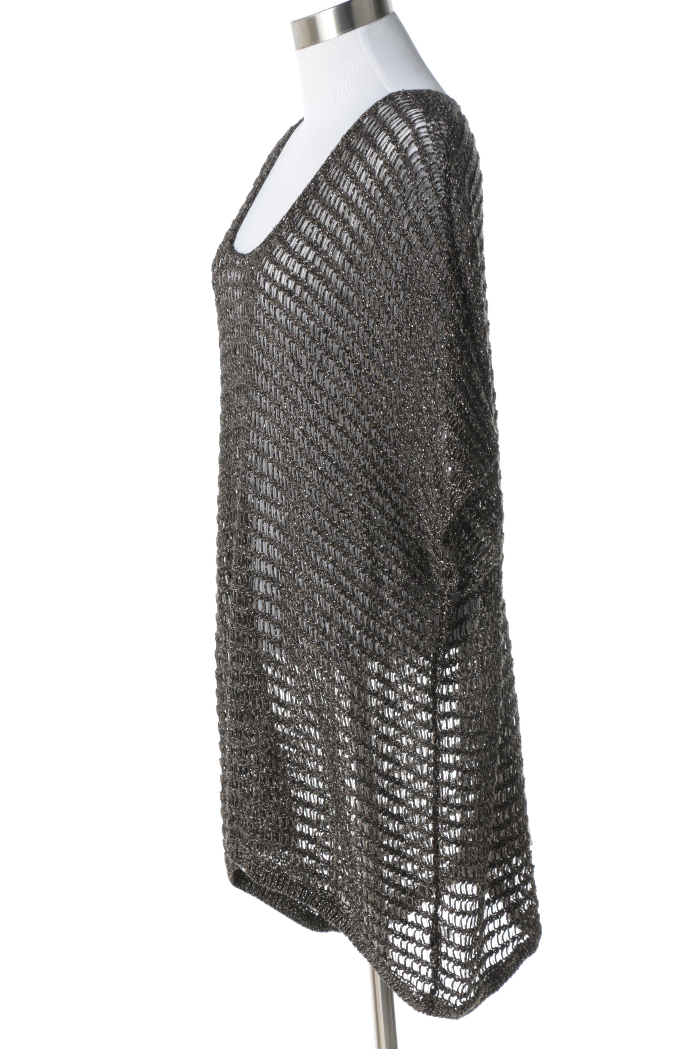 Pair of Women's Open Knit Sweaters