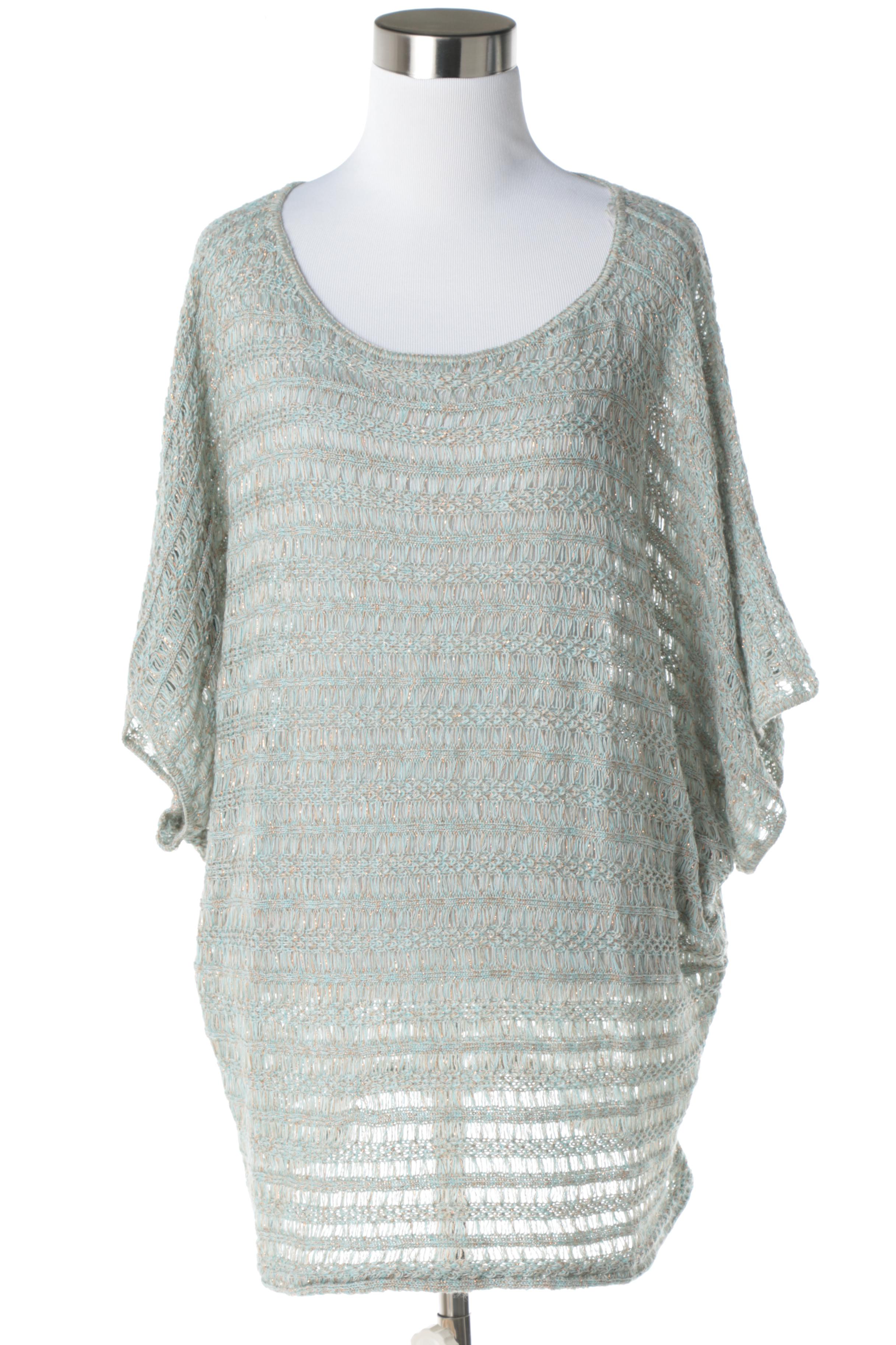 Pair of Women's Open Knit Sweaters