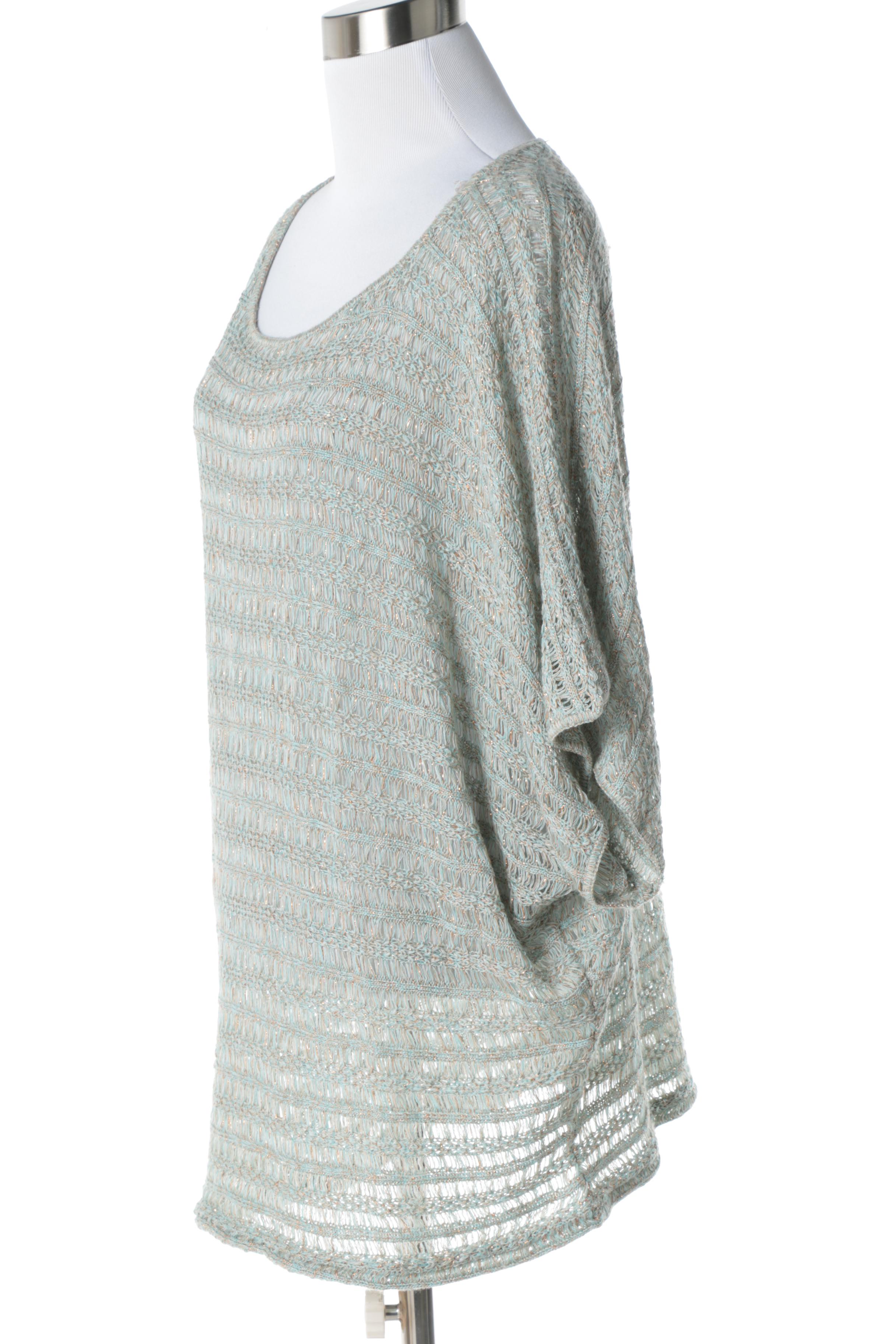 Pair of Women's Open Knit Sweaters