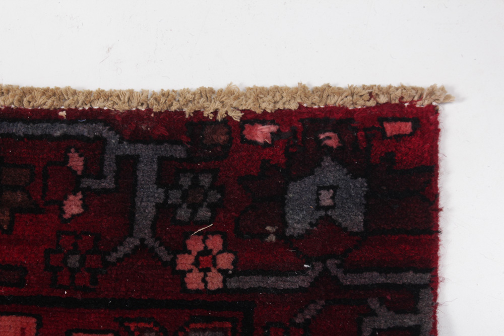 Hand-Knotted Persian Karaja Heriz Runner