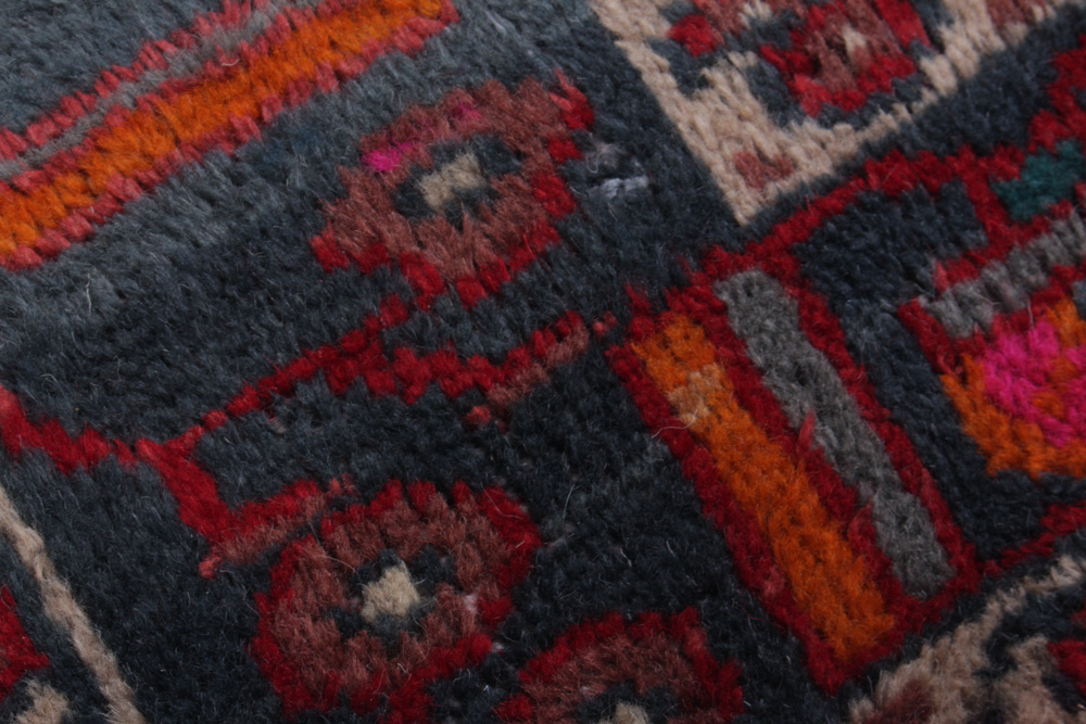 Hand-Knotted Vintage Persian Malayer Sarouk Rug