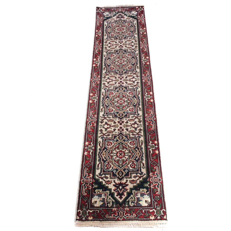 Hand-Knotted Bakhshayesh Heriz Runner