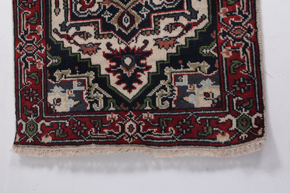 Hand-Knotted Bakhshayesh Heriz Runner