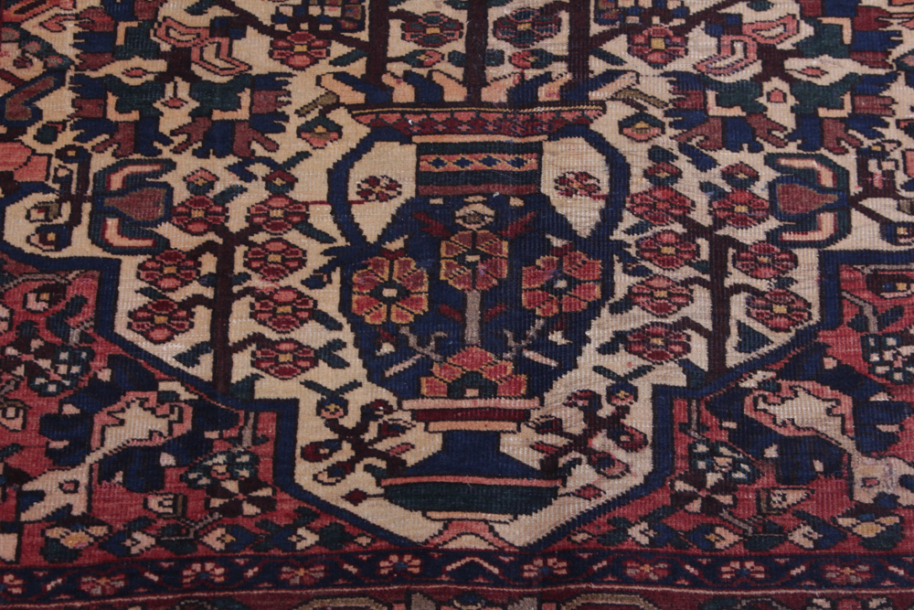 Hand-Knotted Persian Caucasian Area Rug