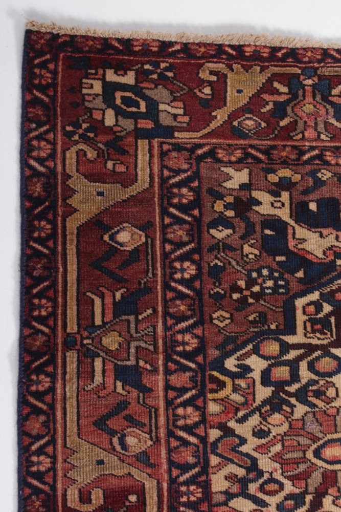 Hand-Knotted Persian Caucasian Area Rug