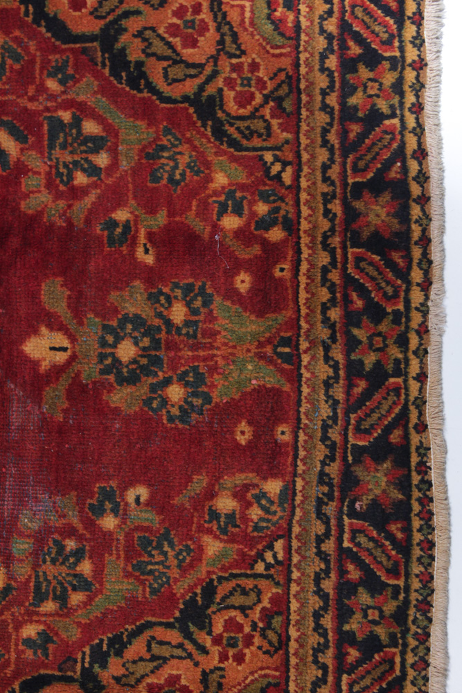 Semi-Antique Persian Mahal Area Rug