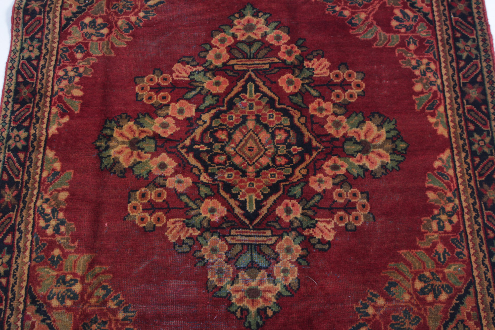 Semi-Antique Persian Mahal Area Rug