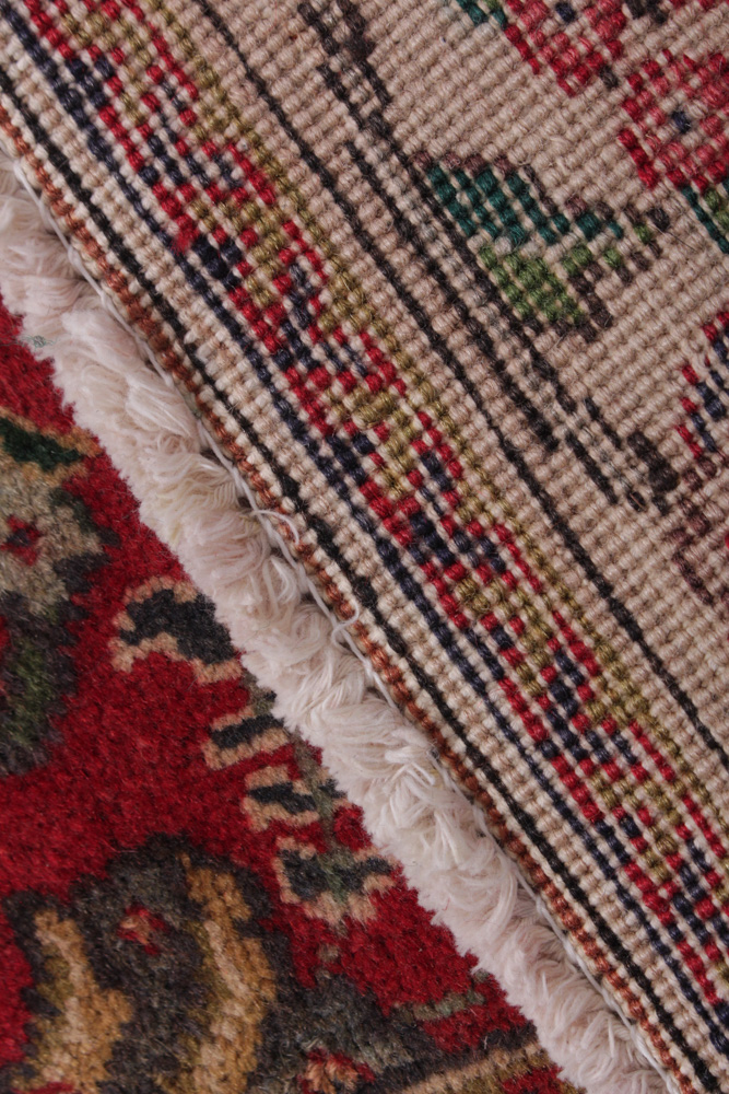 Semi-Antique Hand-Knotted Persian Tabriz Pictorial Room Size Rug