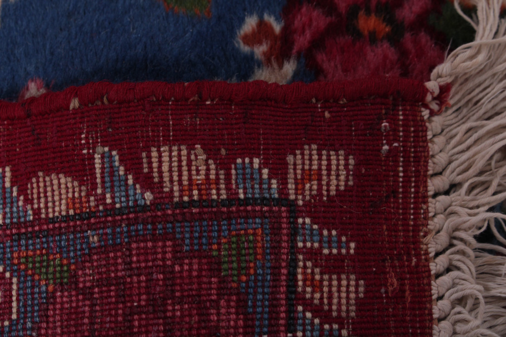 Hand-Knotted Persian Kerman Area Rug