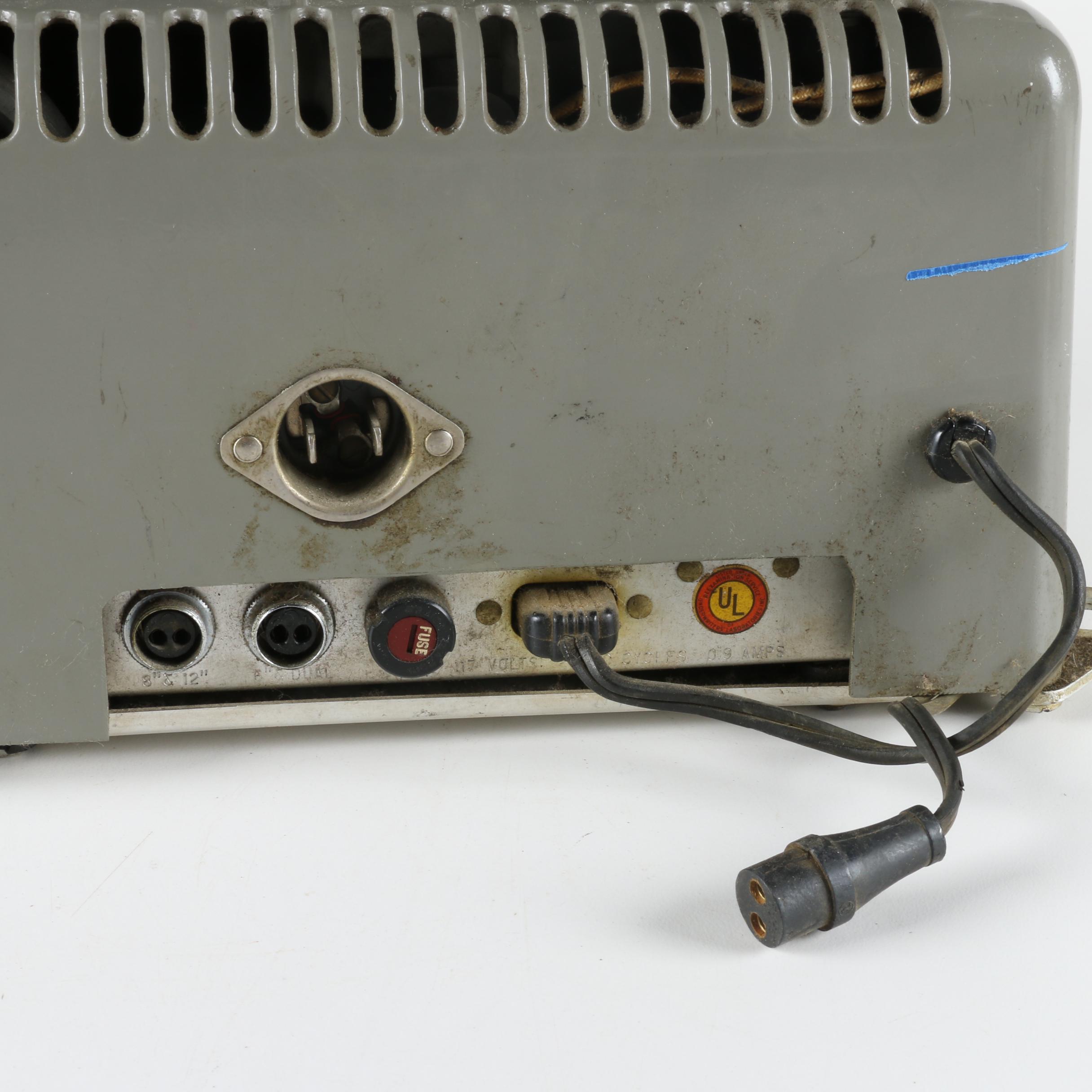 Vintage Bell & Howell Filmosound 285 Tube Projector Amp