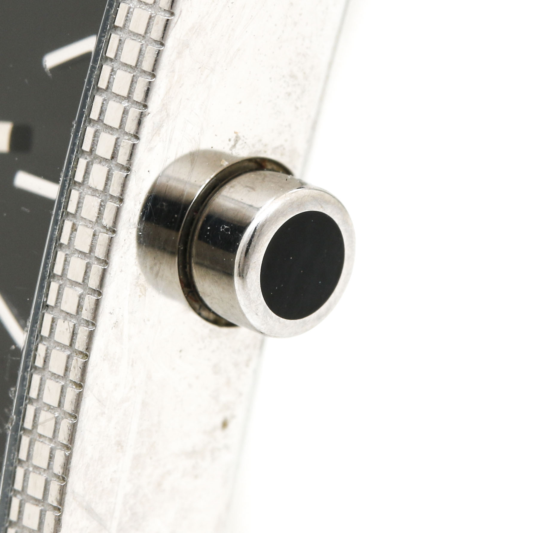 Burberry Stainless Steel and Leather Strap Watch