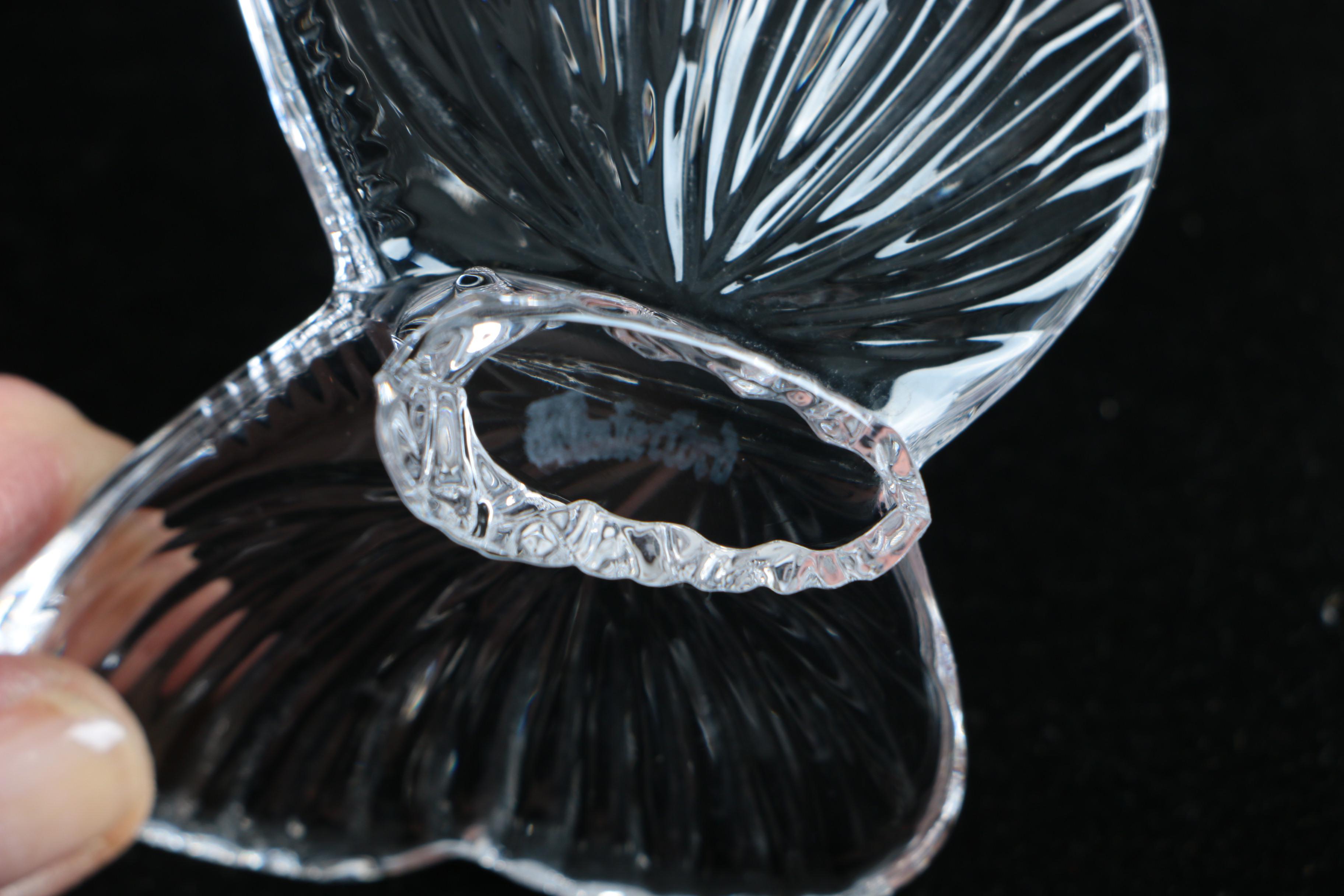 Waterford Crystal Butterfly Figurine