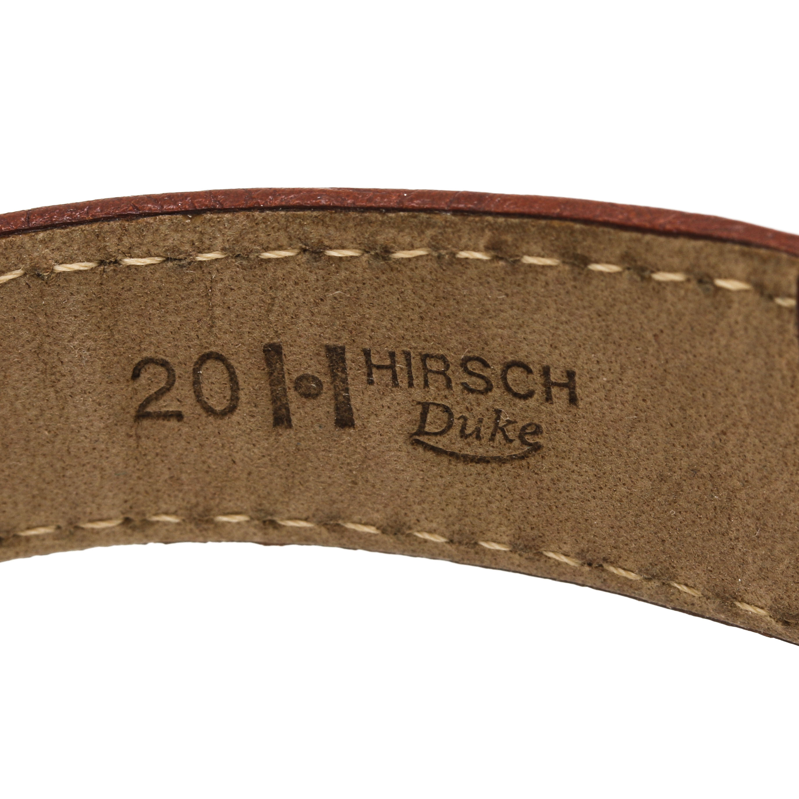 Omega Seamaster Quartz Yellow Gold Plated Leather Watch