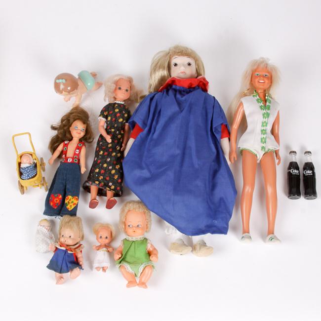 Vintage Dolls including Mattel