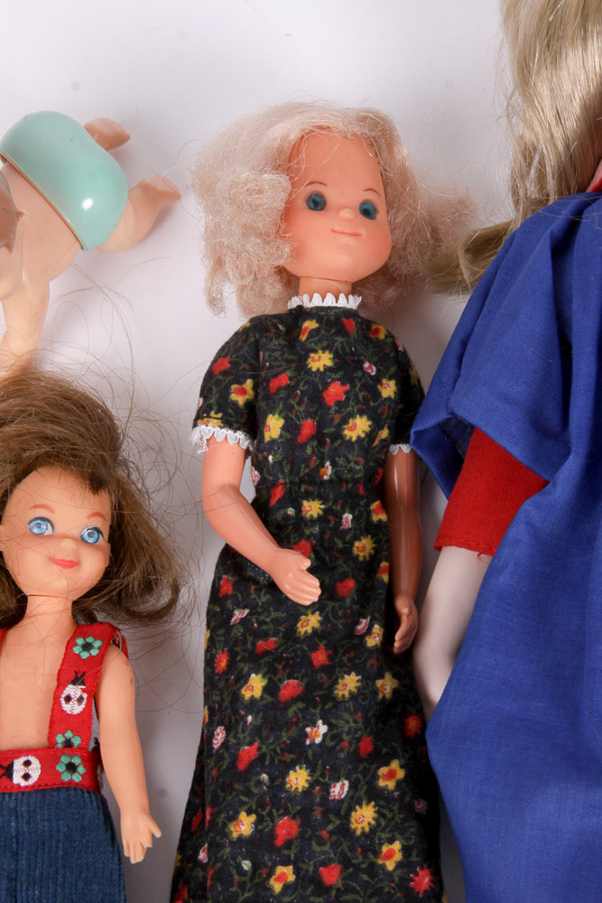 Vintage Dolls including Mattel