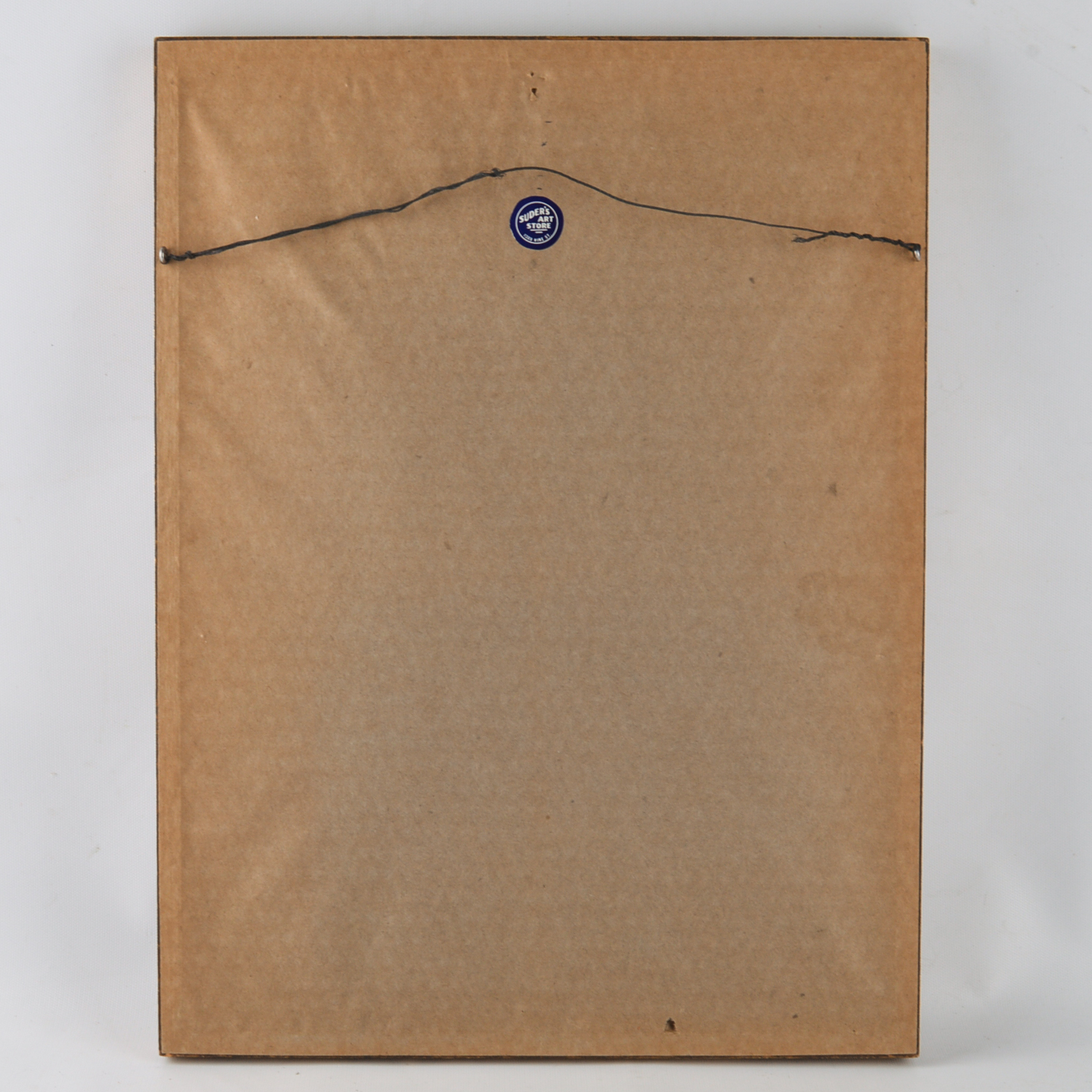 Simon Rosen Gouache Painting of "The Wailing Wall"