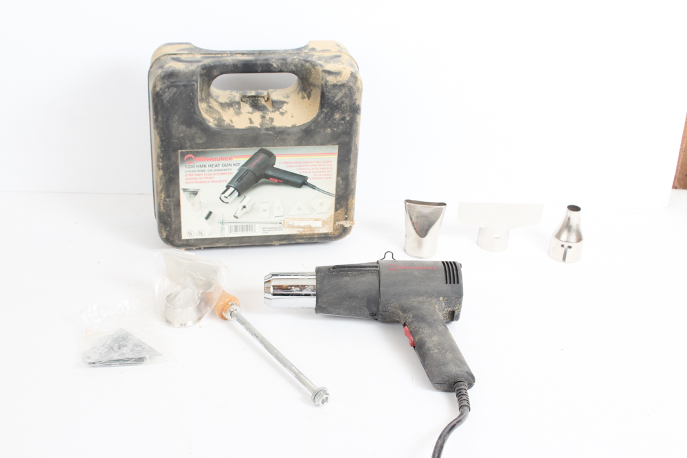 Milwaukee 1220 HMK Heat Gun Kit