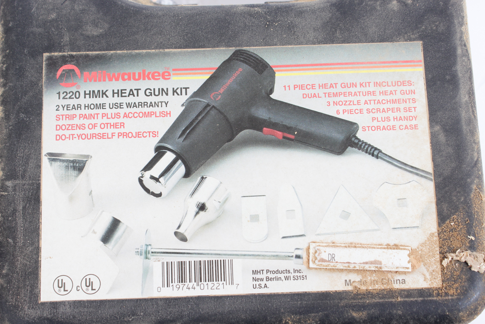 Milwaukee 1220 HMK Heat Gun Kit