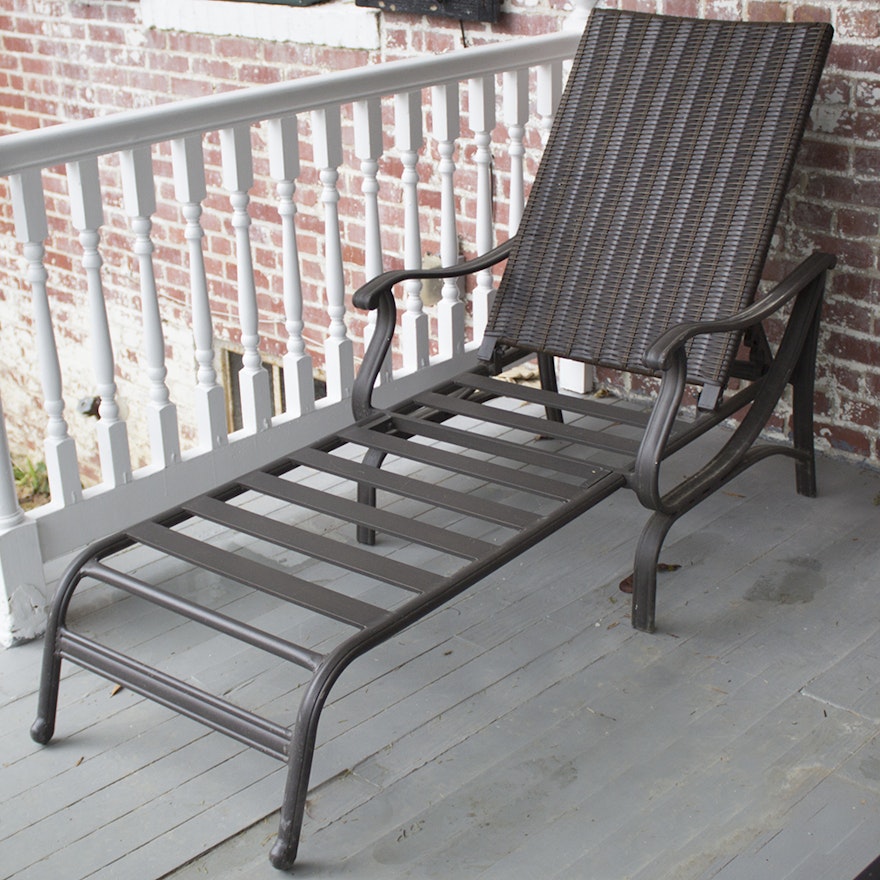 Patio Reclining Lounge Chair by Hampton Bay