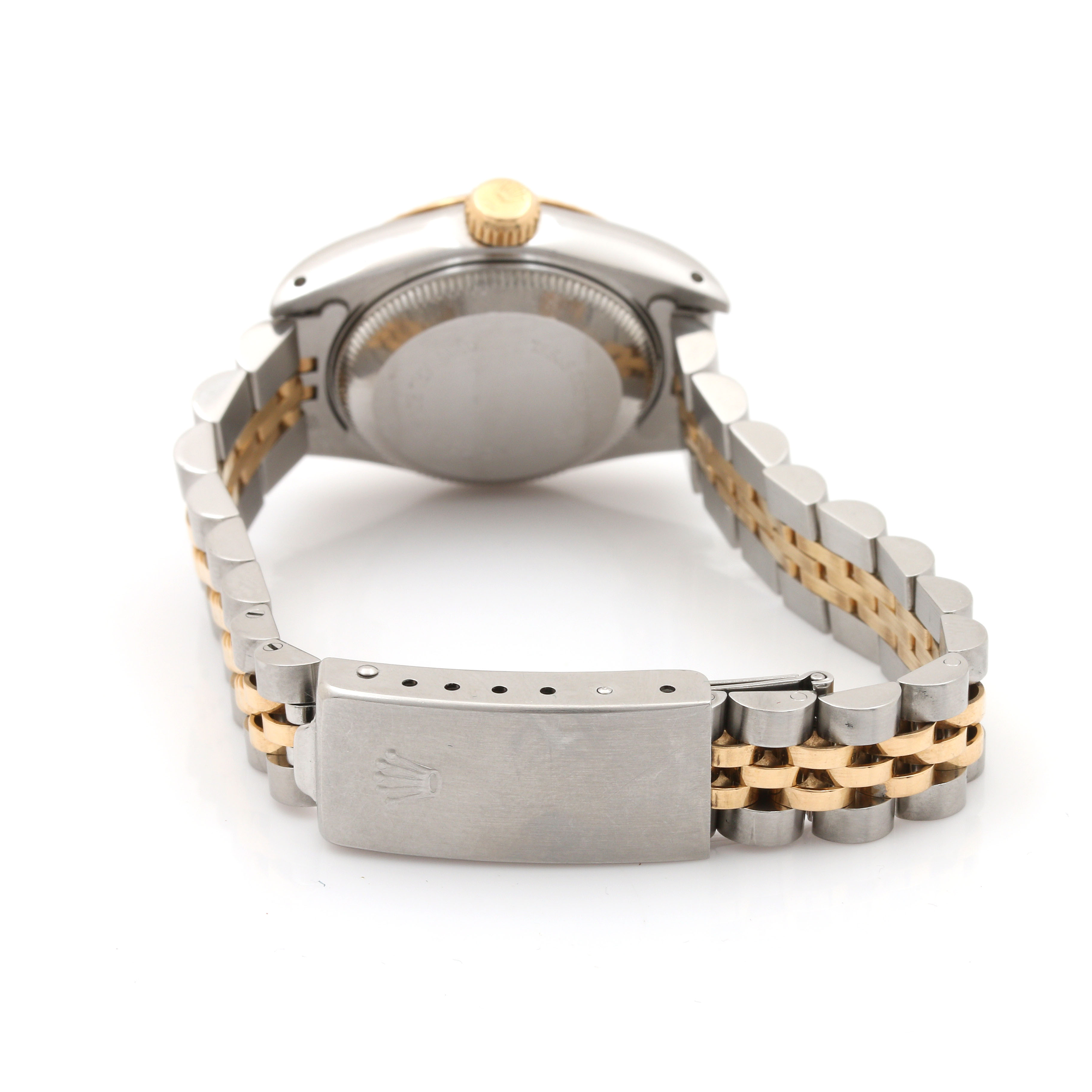 Rolex Oyster Perpetual Datejust 18K Yellow Gold Stainless Steel Watch