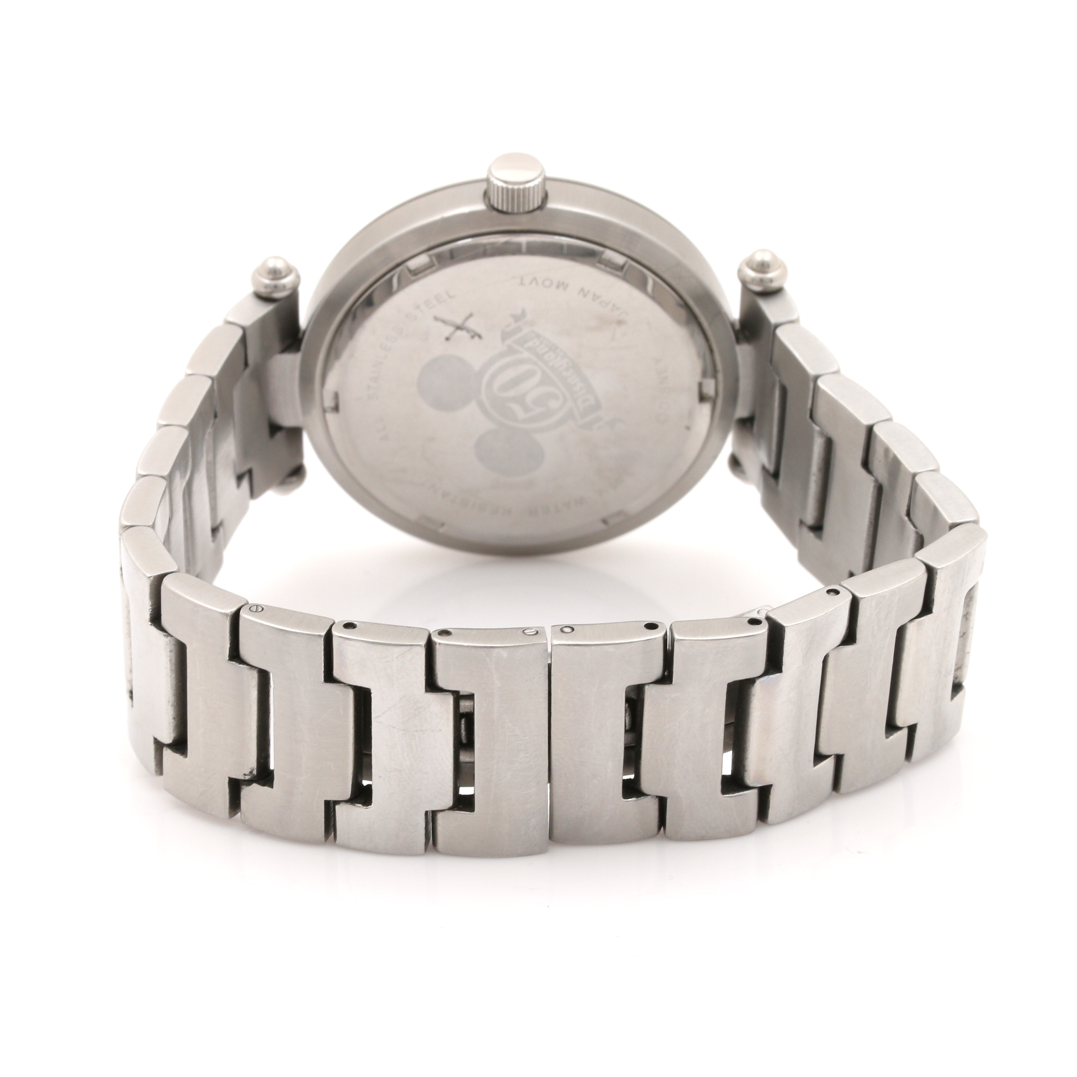 Disneyland 50 Resort Stainless Steel Link Watch