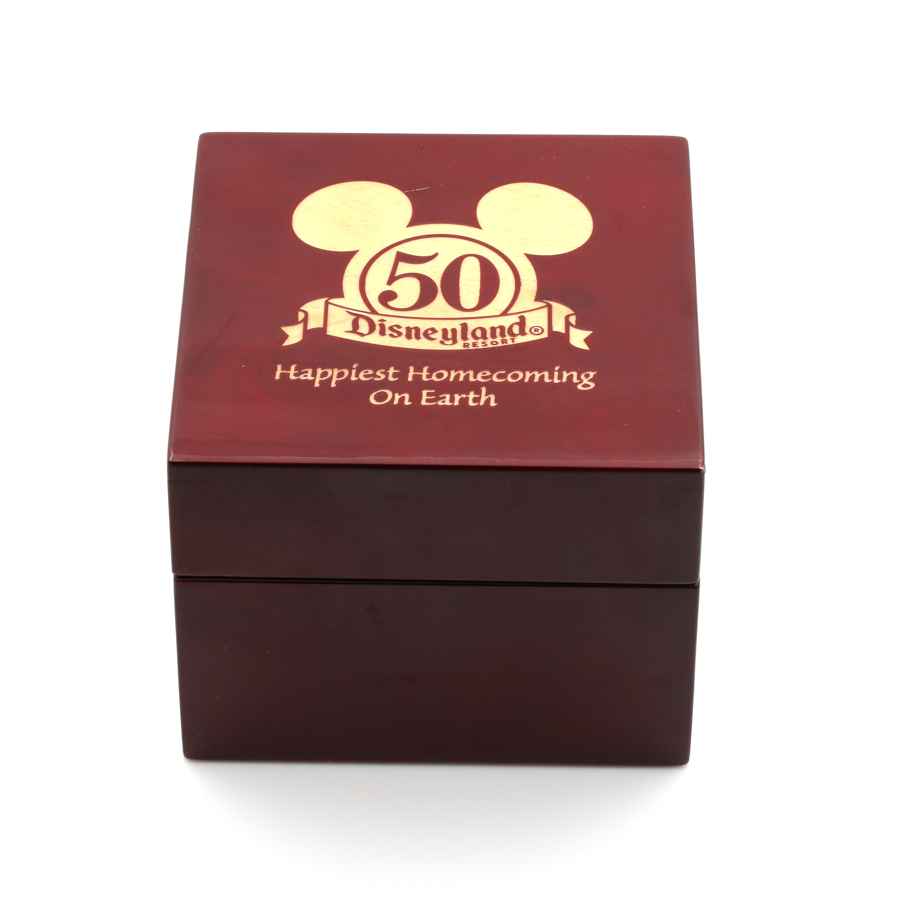 Disneyland 50 Resort Stainless Steel Link Watch