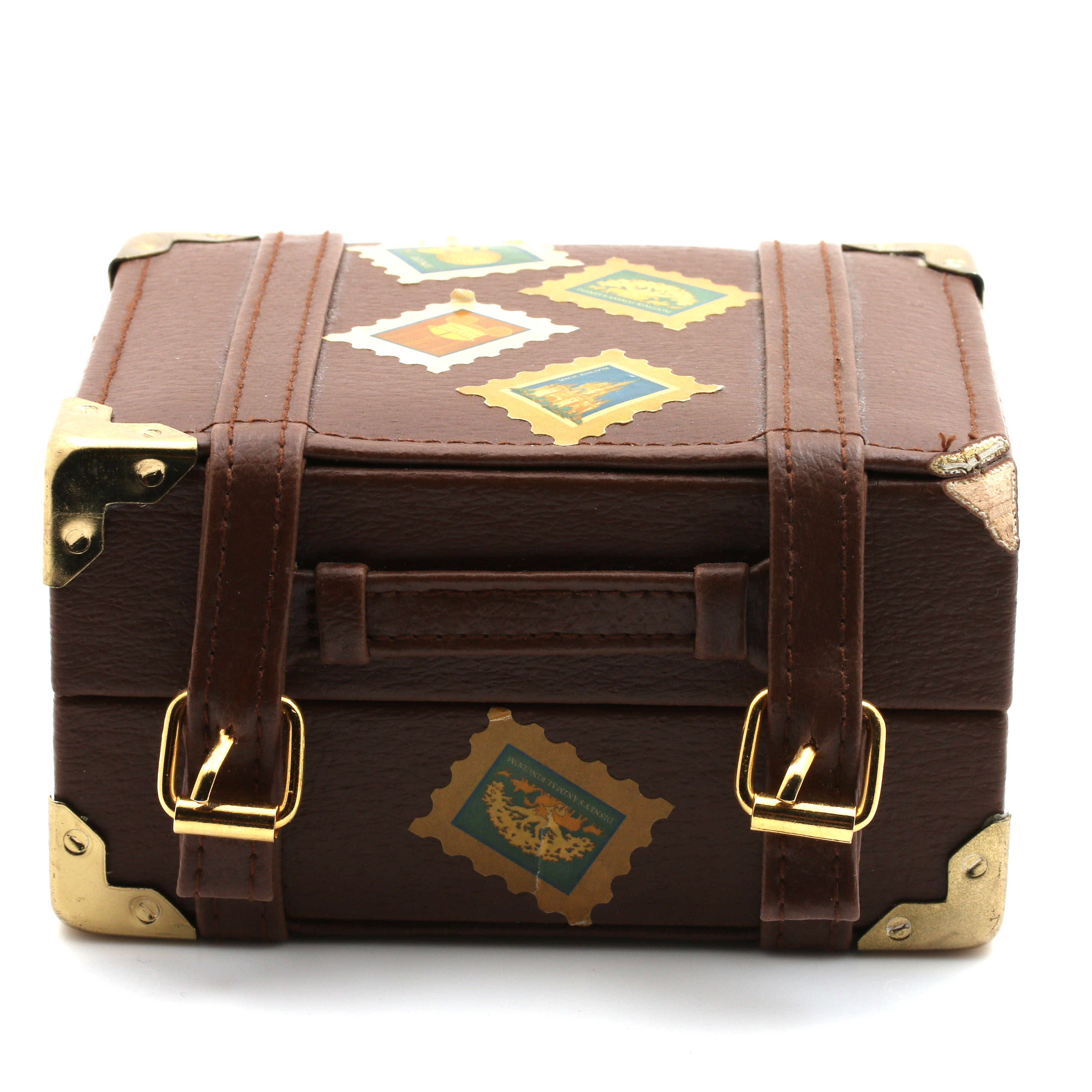 Walt Disney World Tour Silver Tone Pocket Watch With Chain