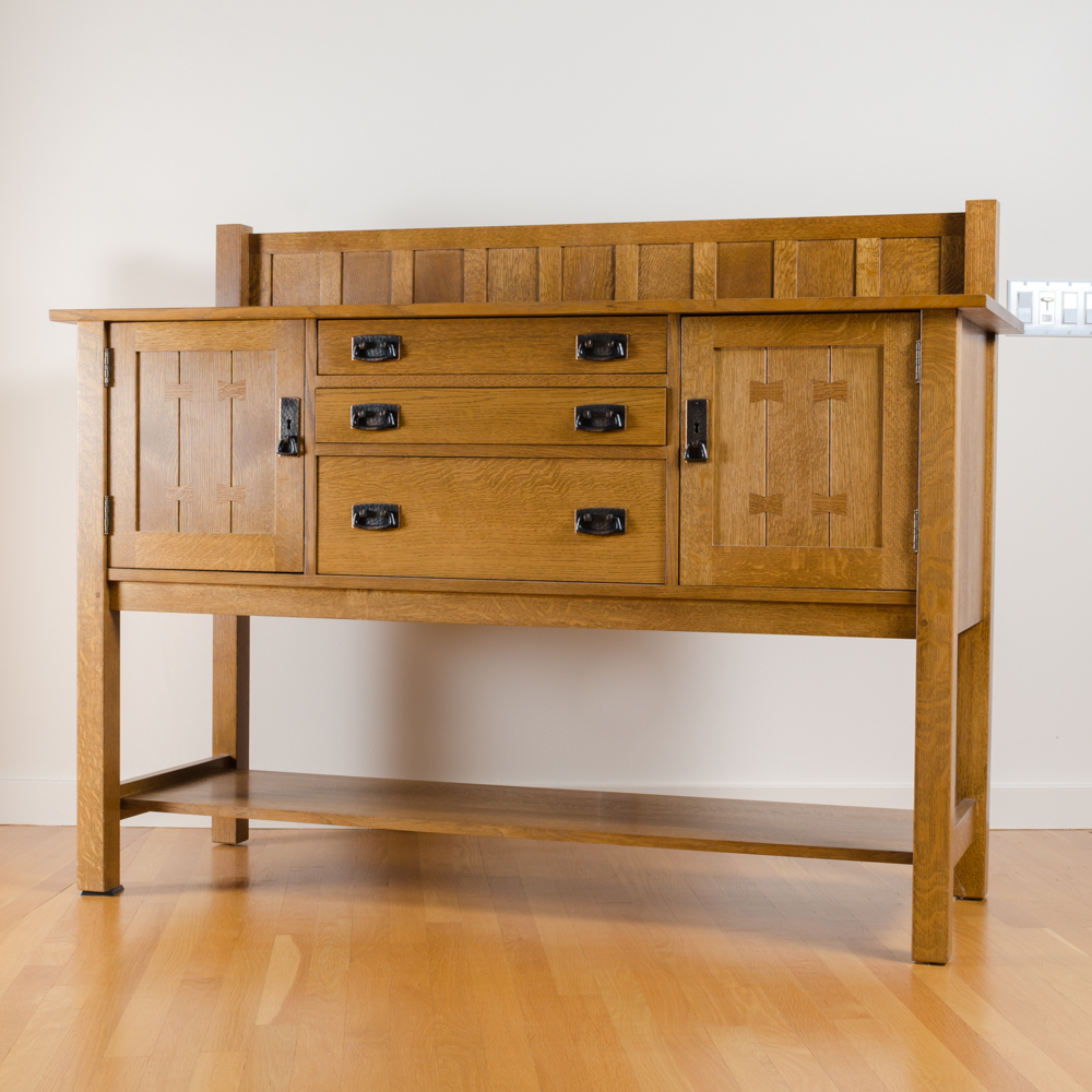 Mission Style Oak Sideboard by Stickley